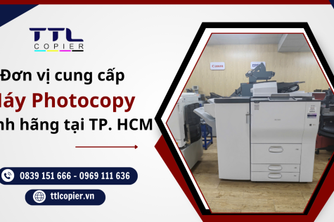 Đơn vị cung cấp máy photocopy chính hãng tại TP. HCM