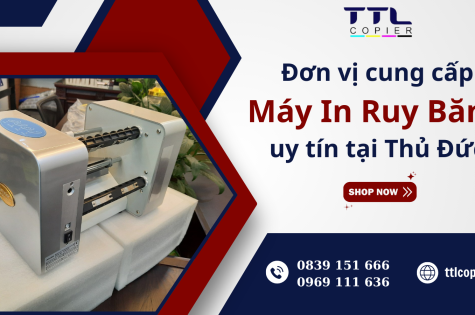 Đơn vị cung cấp Máy In Ruy Băng uy tín tại Thủ Đức